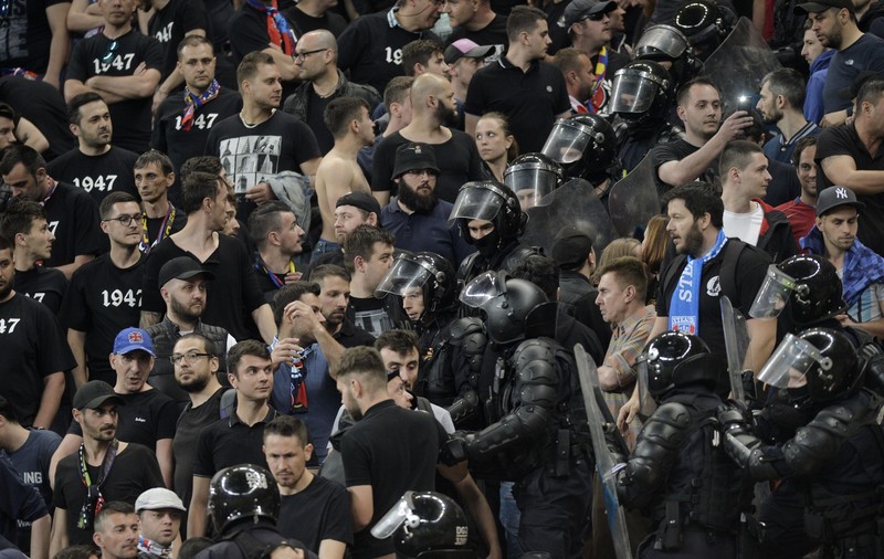 Măsuri sporite de siguranță, în București, pentru meciul FCSB - CFR Cluj