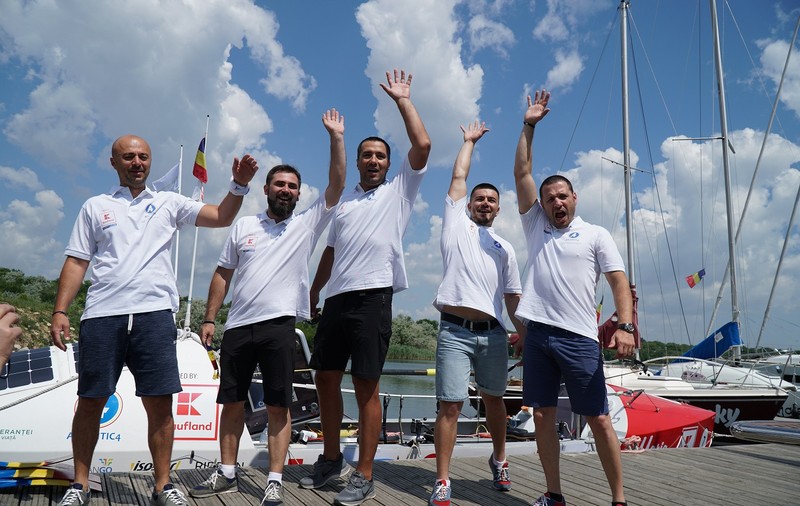 Aventuri la Marea Neagră cu echipa Atlantic4. Băieţii noştri, gata să doboare un record mondial