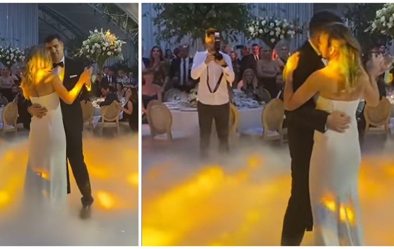 Simona Halep și Toni Iuruc, dansul mirilor pe o melodie Holograf. Imagini noi de la nunta sportivei