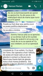 Conversaţie între pacientă şi medicul Florian Vărcuş, la mai multe luni după operaţie
