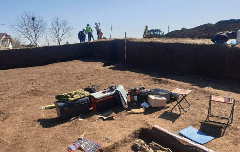 Descoperire istorică făcută la Strejnicu, în Prahova. Ce s-a găsit într-un mormânt