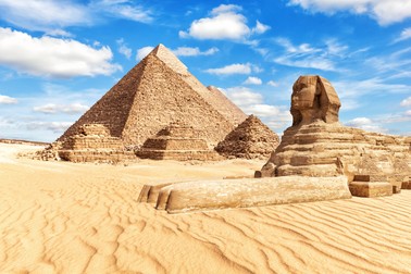 Obiective turistice în Egipt - Piramidele din Giza și Sfinxul