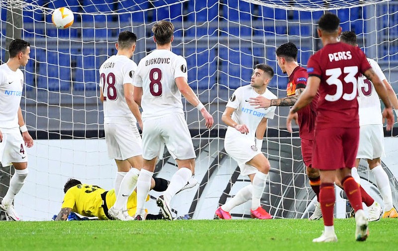 CFR Cluj a suferit, la Roma, cel mai sever eșec din Europa. Dan Petrescu: Scorul mă deranjează