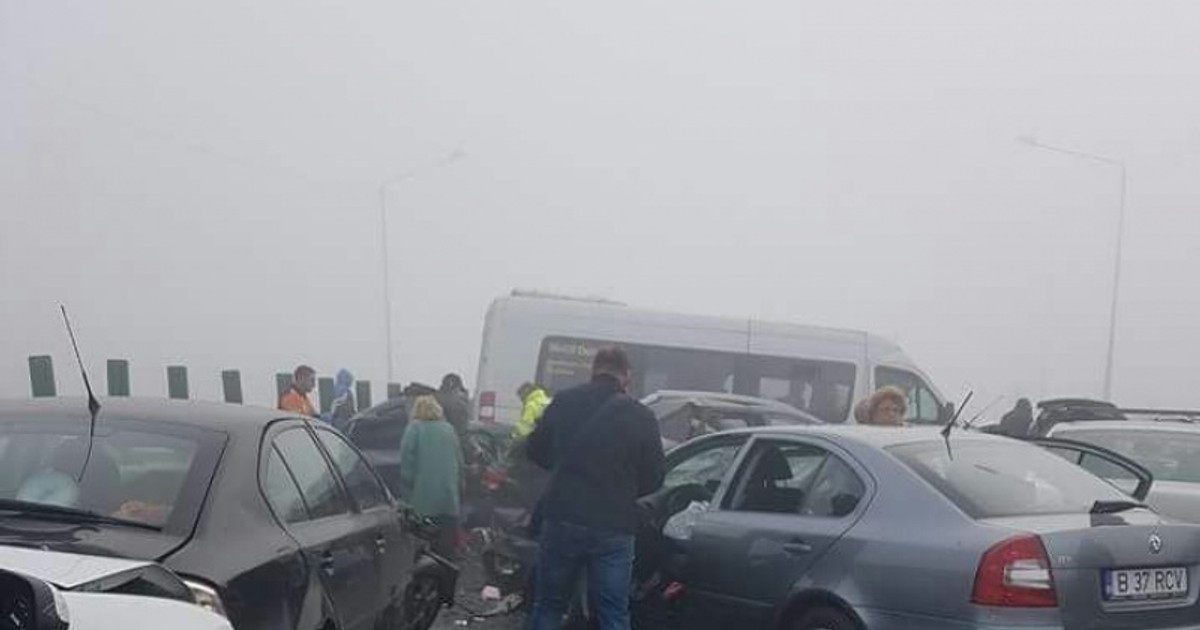 Accident pe Autostrada Soarelui