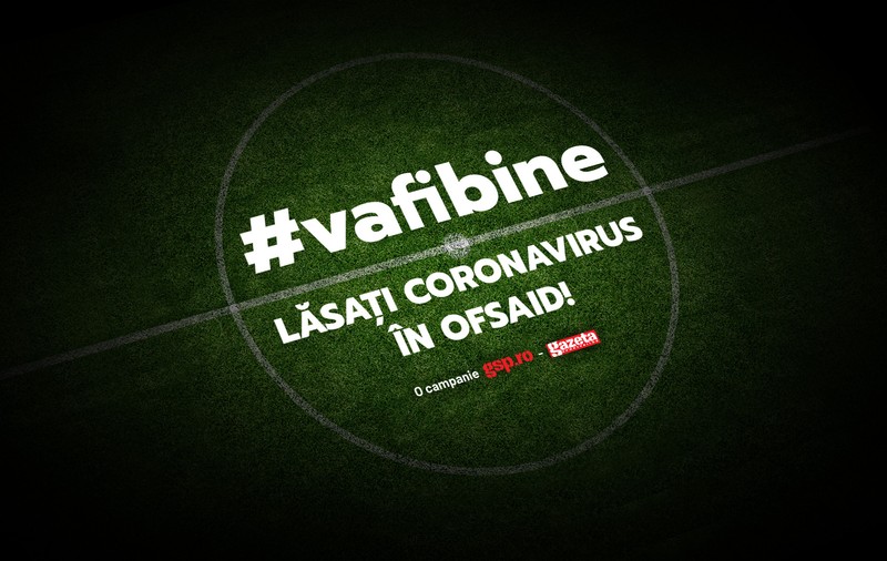 #vafibine | Campanie GSP: „Lăsați coronavirusul în ofsaid!”. Zeci de vedete din sportul românesc au înregistrat mesaje speciale pentru fani
