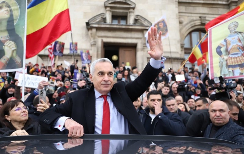 Călin Georgescu a câștigat surprinzător primul tur al alegerilor prezidențiale din 2024, anulate apoi de CCR. Foto: Dumitru Angelescu / Libertatea