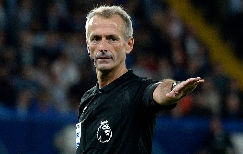 Partida România - Danemarca va fi arbitrat de englezul Martin Atkinson