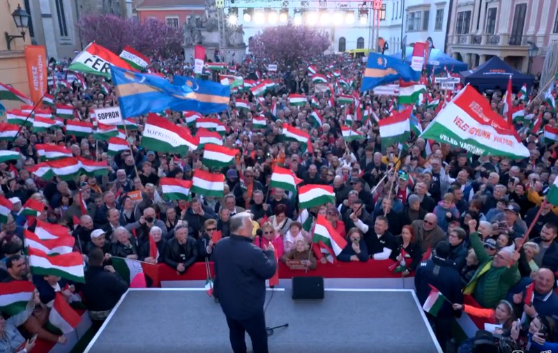 Orban a pățit precum Ceaușescu, la propriul miting electoral: „Rușilor, plecați acasă”