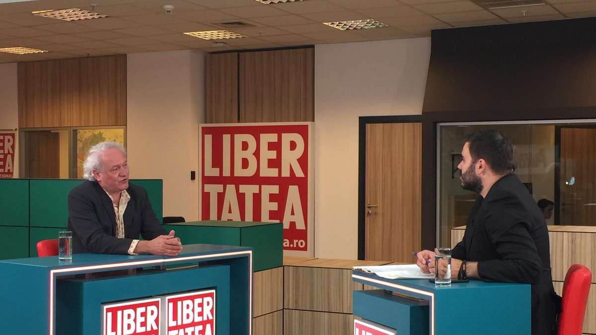 Dan Alexe, în studioul Libertatea