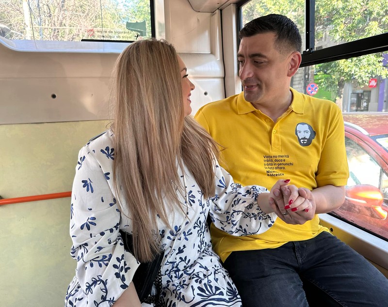 Ce salariu are Ilinca, soția lui George Simion. Cu ce se ocupă și ce s-a aflat despre locul ei de muncă