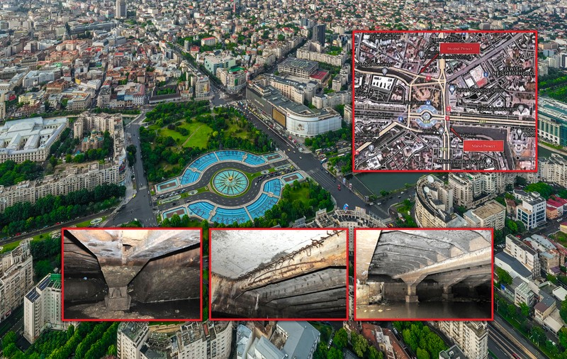 INTERVIU. Piața Unirii riscă să se prăbușească. Specialiștii propun demolarea completă a postamentului și refacerea lui de la zero. „De ani de zile nu s-a făcut nimic acolo”