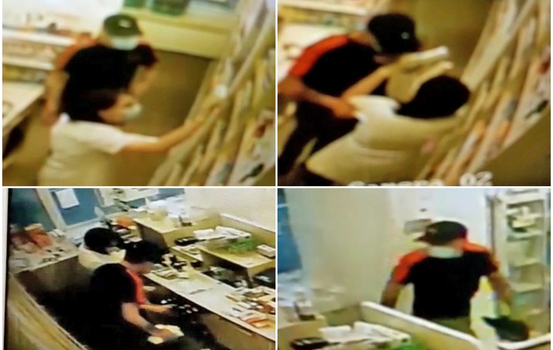 VIDEO | Imagini cu tâlhăria dintr-o farmacie din Timișoara. Autorul a sunat la 112 și s-a predat