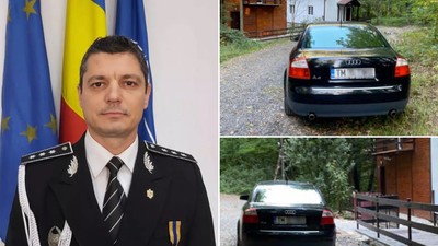 În anii 2021 și 2022, mașina șefului IPJ Alin Petecel a fost fotografiată lângă casa de pe malul lacului Surduc