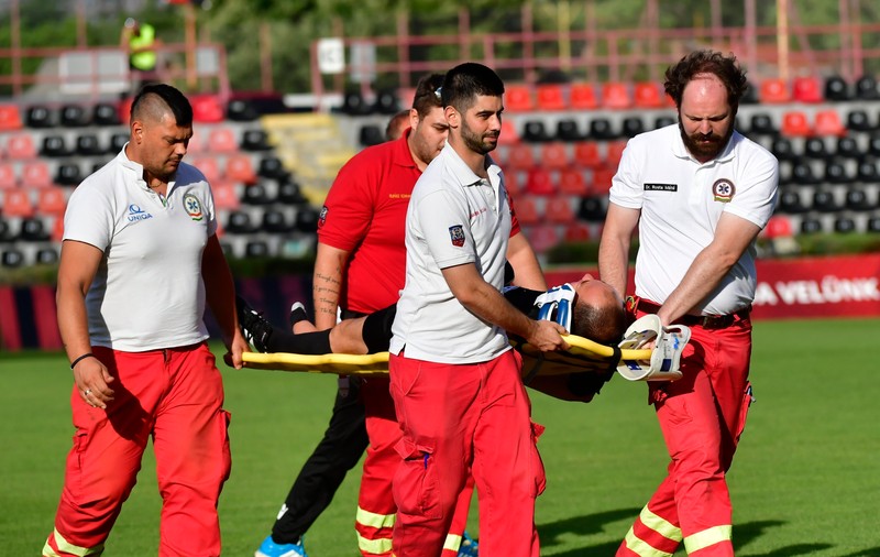 Marius Avram a dat detalii despre accidentarea suferită ieri: ”Piciorul mi s-a umflat destul de tare!”