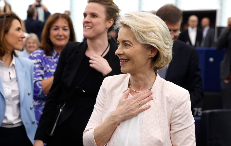 Ursula von der Leyen rămâne la șefia Comisiei Europene pentru următorii cinci ani. Cu câte voturi a fost realeasă