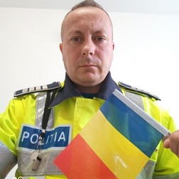 Polițistul Valer Kovacs. Foto: contul său de Facebook