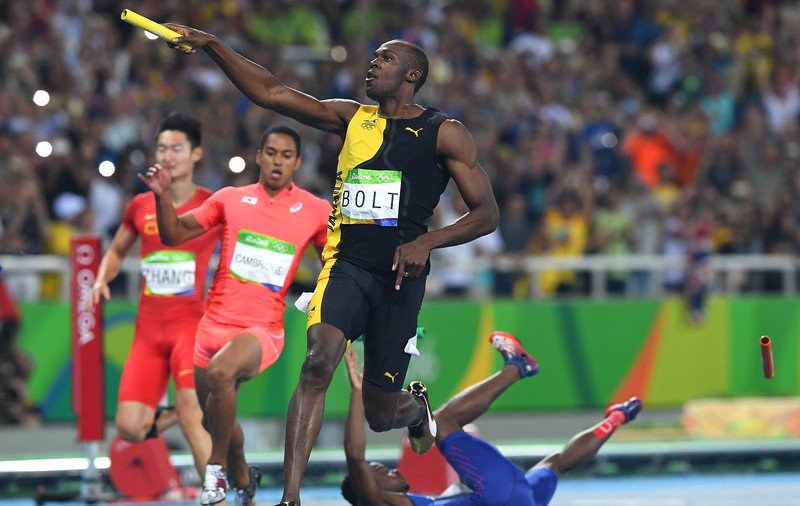 Jocurile Olimpice. Și s-au făcut 9! Usain Bolt își încheie cariera sub semnul celor cinci cercuri cu încă o medalie de aur, la ștafeta de 4X100 metri