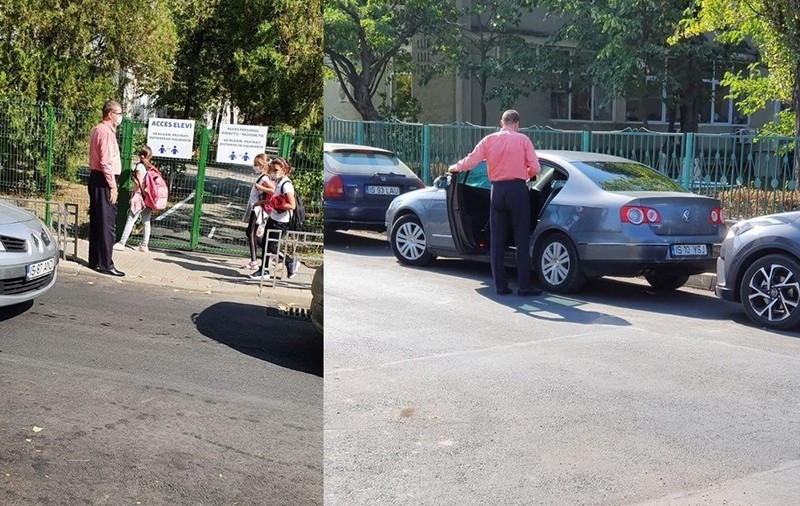 Video | Genoveva Farcaș, şefa Inspectoratului Şcolar din Iaşi, acuzată că foloseşte şoferul şi maşina instituţiei pentru a-și duce copilul la şcoală. Reacţia ministerului