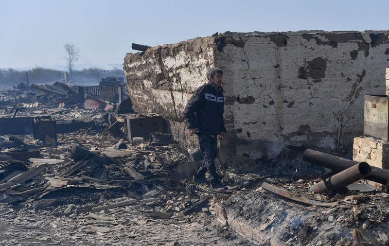 Cel puțin 21 de morți în urma incendiilor de vegetație din munții Ural, în Rusia