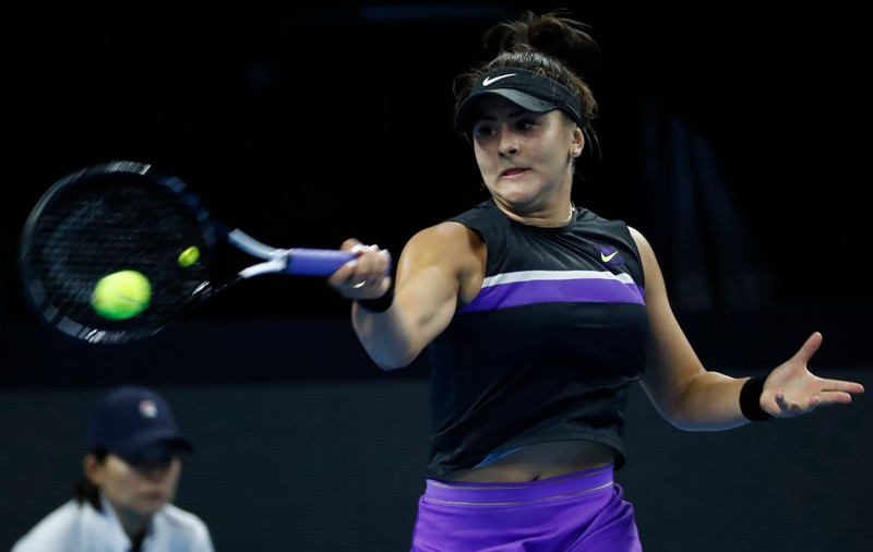 Bianca Andreescu, mai bine cotată decât Simona Halep la câștigarea Turneului Campioanelor