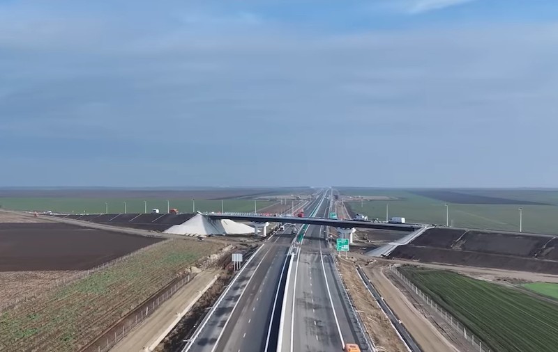 Tronsonul Buzău-Râmnicu Sărat din Autostrada Moldovei se deschide săptămâna viitoare. 180 km de autostradă, dați în circulație până la finalul anului | VIDEO