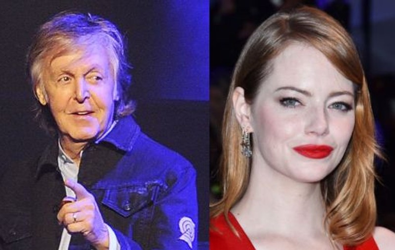 VIDEO | Paul McCartney și Emma Stone apar într-un videoclip muzical împotriva bullying-ului