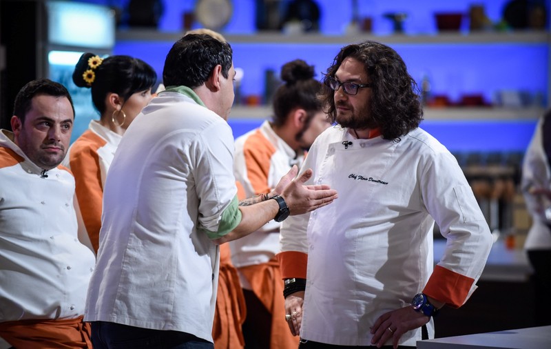 Florin Dumitrescu și-a ieșit din fire. I-a dat afară din bucătăria Chefi la cuțite