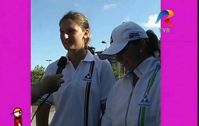 Imagini inedite cu Simona Halep și Irina Begu din perioada junioratului / VIDEO