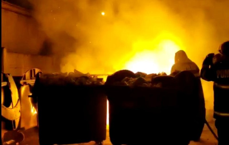 VIDEO | A fost prins autorul incendierilor în serie de la Galați. Nu recunoaște faptele, dar a fost surprins de camerele de supraveghere