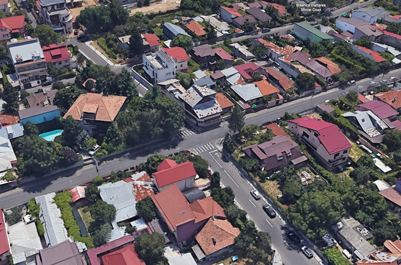 Str. Câmpul cu Narcise/str. Lăicerului | Captură Google Earth