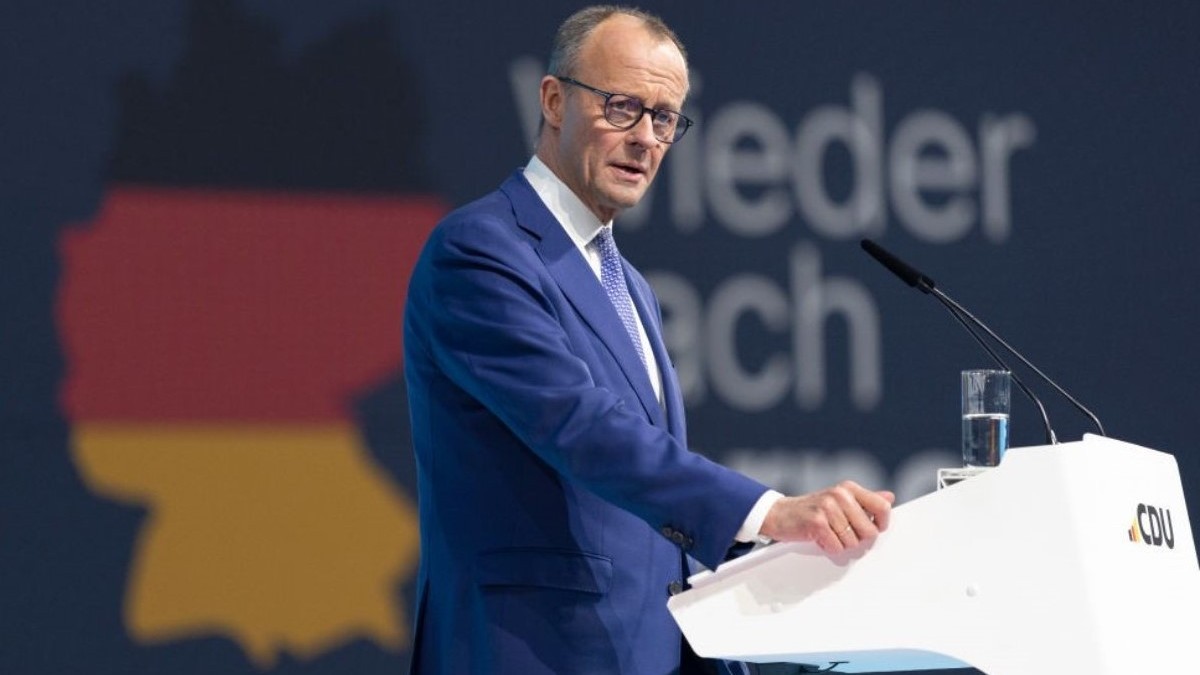 Cancelarul german Friedrich Merz a recunoscut înfrângerea zdrobitoare suferită în fața extremei drepte AfD. Sursă foto: Getty Images.