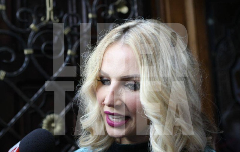 FOTO EXCLUSIV/ Andreea Bănică, panică în ziua botezului băiețelului ei. Ce s-a întâmplat în biserică. “Te rog, părinte!”