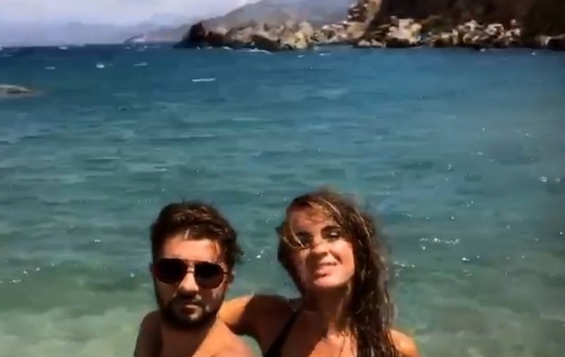 EXCLUSIV/ Dianei Munteanu i-a revenit zâmbetul pe buze. Bogdan Nemțeanu a dus-o în vacanță ca să o împace