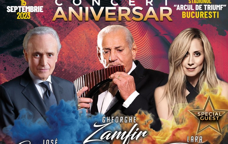 Concer aniversar Gheorghe Zamfir. Mai sunt disponibile 500 de bilete