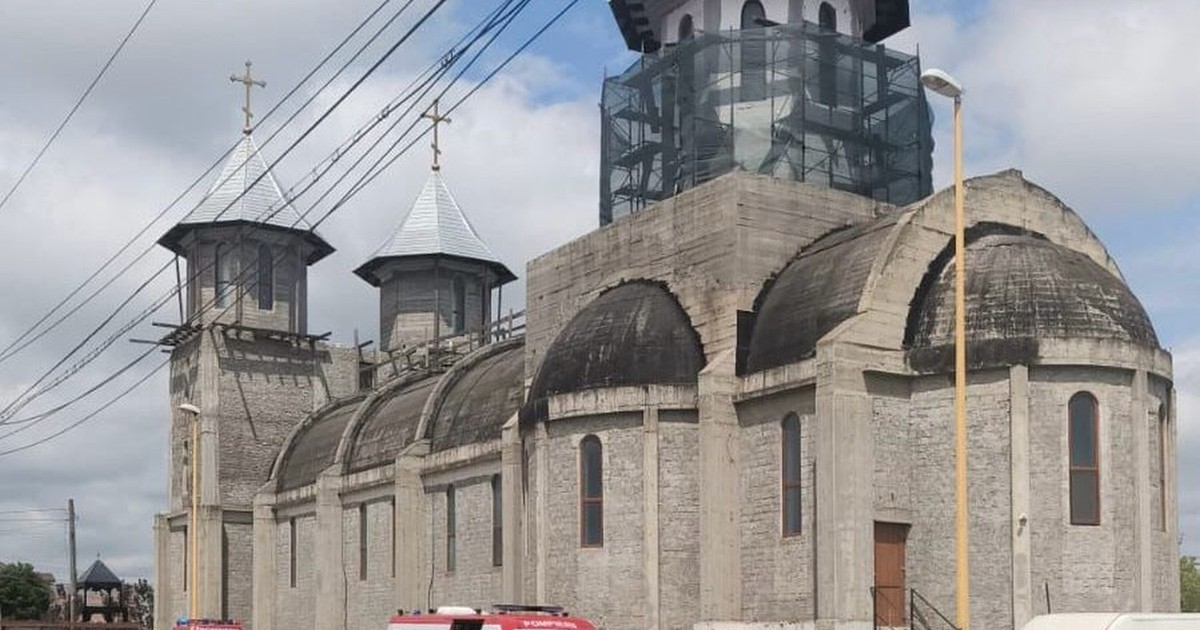 Biserica din Constanța unde s-a produs incidentul