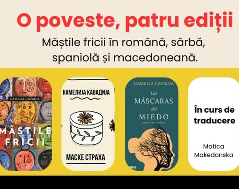 Reușită importantă pentru o autoare din România. Cartea ei a fost tradusă în spaniolă și sârbă și urmează să apară și în Macedonia