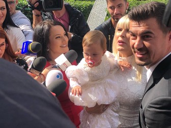 Eva Maria este creștinată astăzi (foto Eli Driu)
