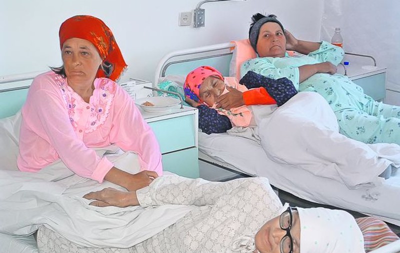 Blocaţi în spital din cauza zăpezii!