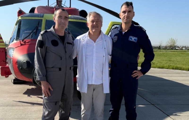 Viața unui copil de nici doi ani din București, salvată de un transplant-record în România făcut de doctorii Dragoș Zamfirescu și Vlad Brașoveanu