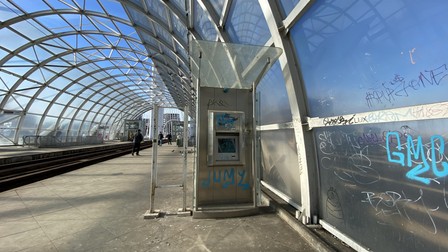 Infochioșcul de la staţia intermodală Basarab