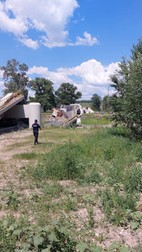 Podul peste Siret care s-a prăbușit joi | Foto: Știri de Neamț