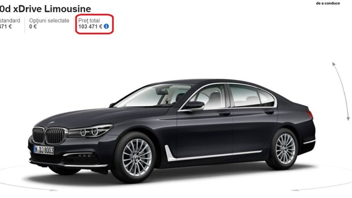Masina BMW Seria 7