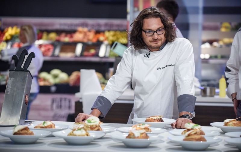 Un preparat al lui chef Dumitrescu, în meniul unui restaurant din Paris