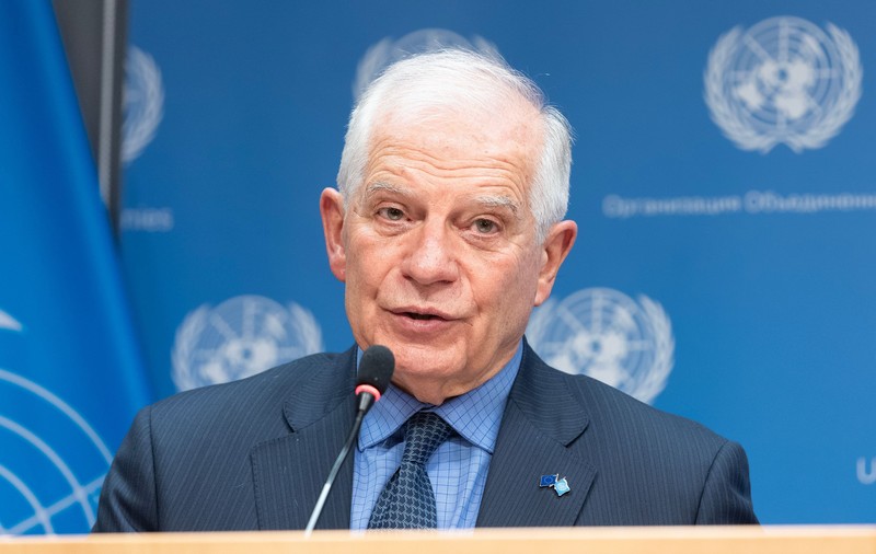 „Războiul este aici, nu va începe mâine, însă nu putem nega realitatea”, spune șeful diplomației UE, care cere un fond european de apărare