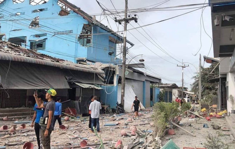 Explozie la un depozit de artificii din Thailanda. Cel puțin 10 persoane au murit și alte 100 au fost rănite