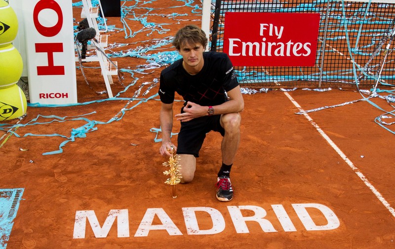 Germanul Alexander Zverev a câştigat turneul ATP Masters 1.000 de la Madrid