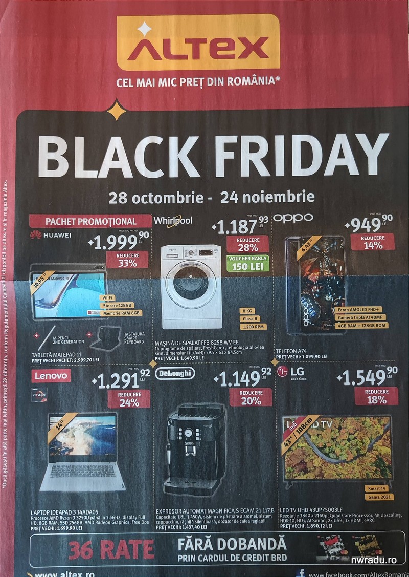 Catalog Altex Black Friday 2021