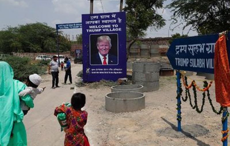 Satul Trump din India a fost inaugurat