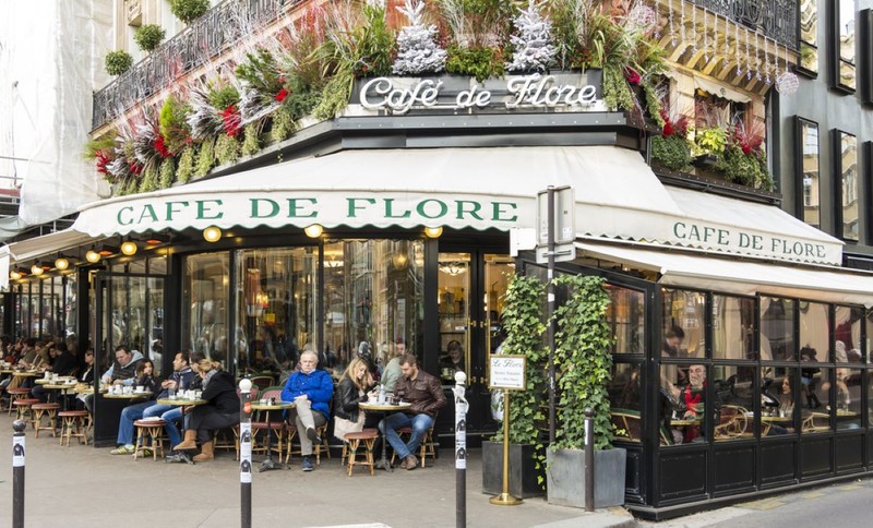 Cafenele celebre din Paris - Café De Flore
