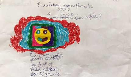 Copiii și-au exprimat emoțiile de la Evaluarea Națională prin desene